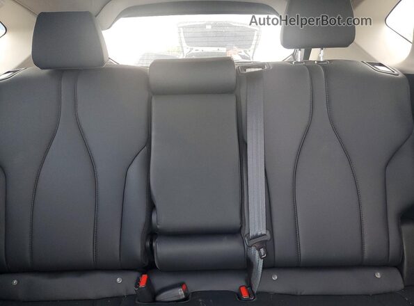 5J8TC1H33LL005125 2020 ACURA RDX Black უკანა სავარძლების ხედი