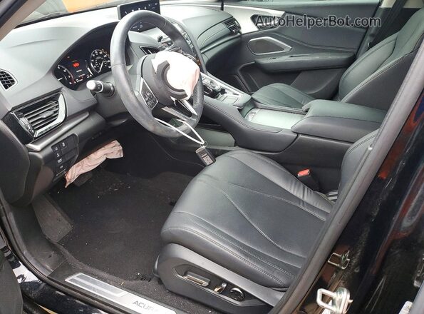 5J8TC1H33LL005125 2020 ACURA RDX Black წინა სალონის ხედი