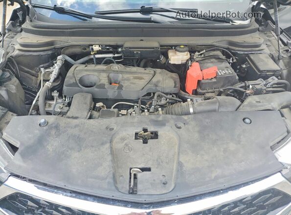 5J8TC1H33LL005125 2020 ACURA RDX Black ძრავის განყოფილების ხედი