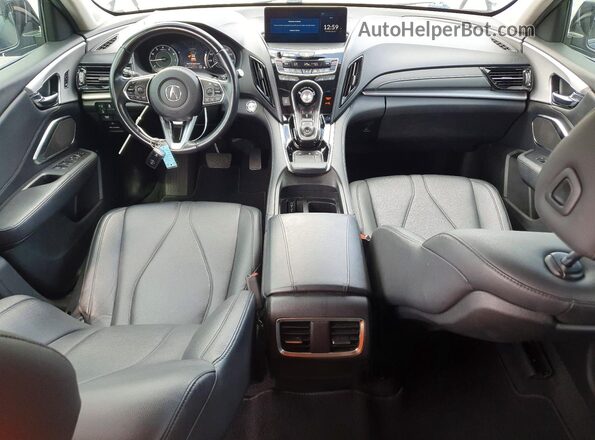 5J8TC1H33LL005142 2020 ACURA RDX Black Առջևի վահանակի տեսք