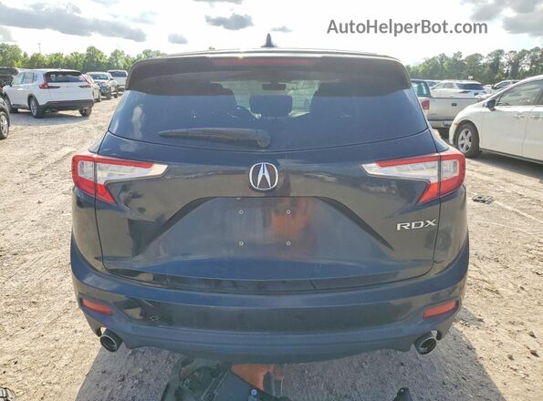 5J8TC1H34LL000113 2020 ACURA RDX Black უკანა ხედი
