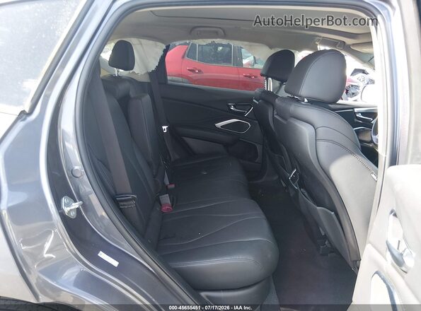 5J8TC1H34ML006740 2021 ACURA RDX Gray VIN sticker view