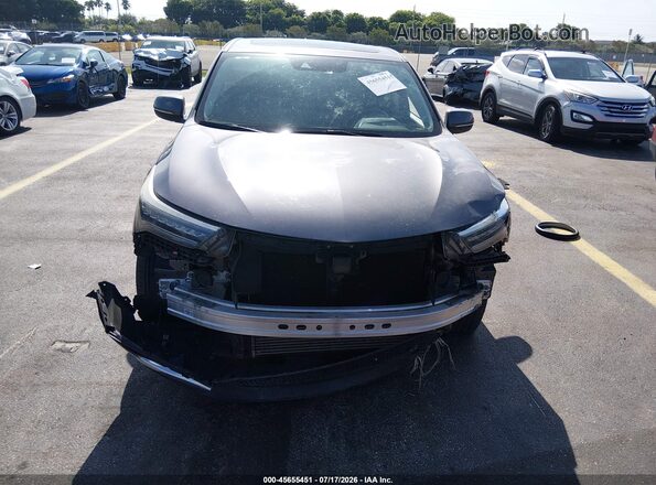 5J8TC1H34ML006740 2021 ACURA RDX Gray Instrument cluster view