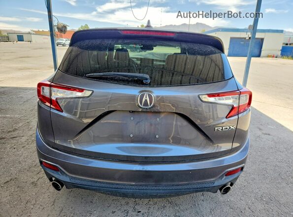 5J8TC1H35LL006938 2020 ACURA RDX Gray Vista trasera