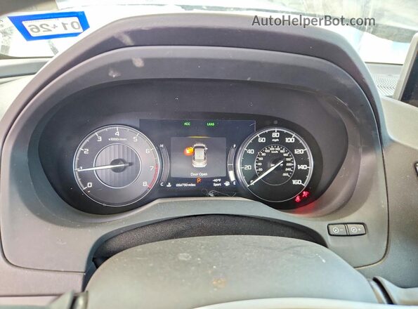 5J8TC1H35LL006938 2020 ACURA RDX Gray Vista del cuadro de instrumentos