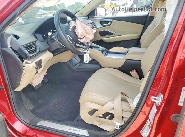 5J8TC1H36ML021398 2021 ACURA RDX Red Vista interior delantera