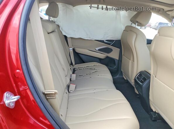 5J8TC1H36ML021398 2021 ACURA RDX Red Vista interior trasera