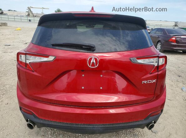 5J8TC1H36ML021398 2021 ACURA RDX Red Vista trasera