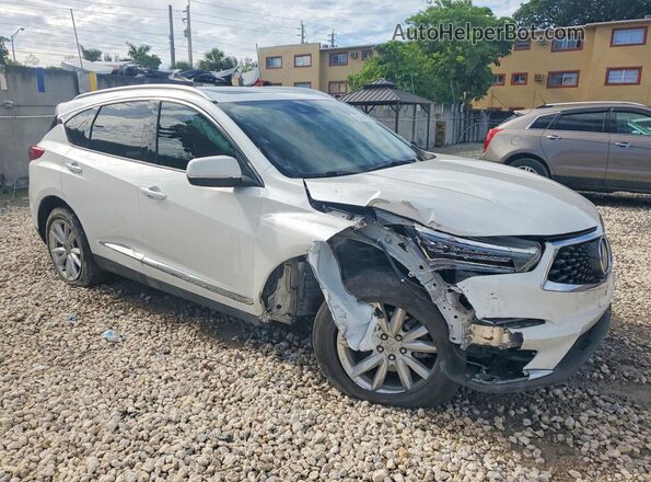 5J8TC1H38ML007034 2021 ACURA RDX White Передня права чверть