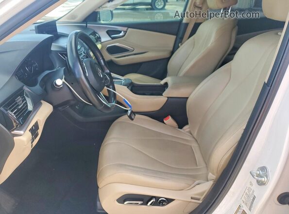 5J8TC1H38ML007034 2021 ACURA RDX White Вид салону спереду