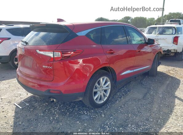 5J8TC1H3XLL010189 2020 ACURA RDX Red Հետևի աջ