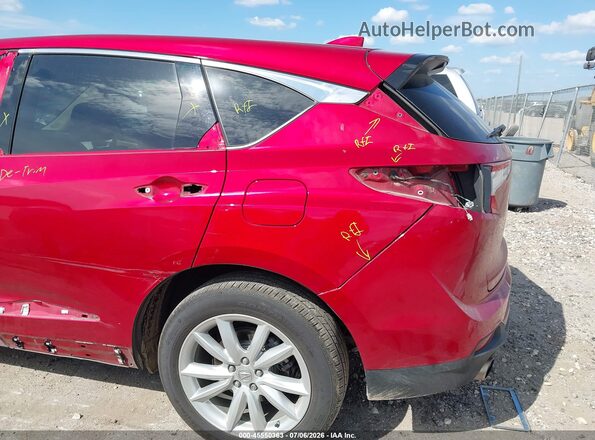 5J8TC1H3XLL010189 2020 ACURA RDX Red 
