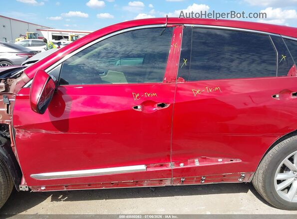 5J8TC1H3XLL010189 2020 ACURA RDX Red 