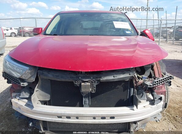 5J8TC1H3XLL010189 2020 ACURA RDX Red Սալոնի հետևի տեսք