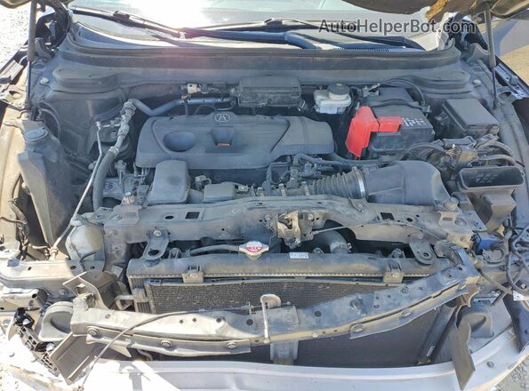 5J8TC1H3XML002532 2021 ACURA RDX Black ძრავის განყოფილების ხედი