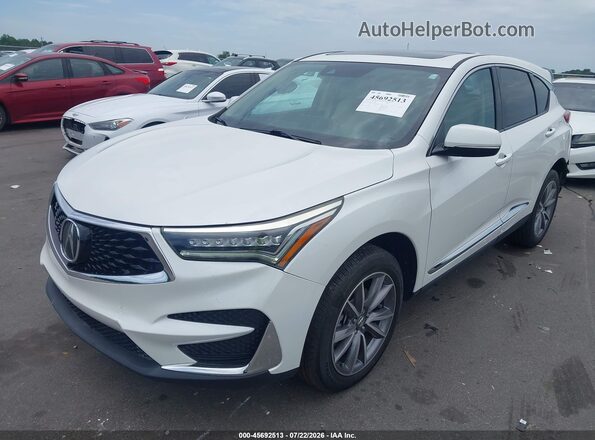 5J8TC1H50ML019048 2021 ACURA RDX White Передня ліва чверть