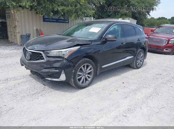 5J8TC1H50ML020474 2021 ACURA RDX Black Przód lewy