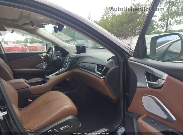 5J8TC1H50ML020474 2021 ACURA RDX Black Widok wnętrza z przodu