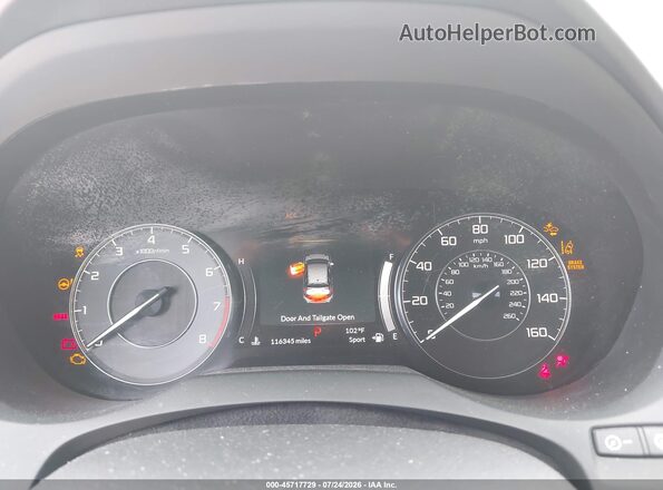 5J8TC1H50ML020474 2021 ACURA RDX Black Widok tylnych siedzeń