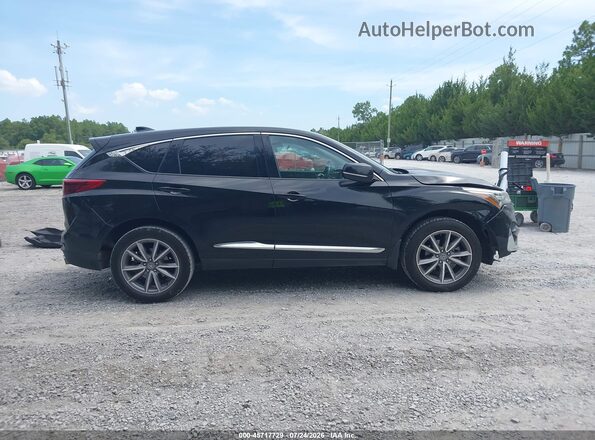 5J8TC1H50ML020474 2021 ACURA RDX Black Widok wnętrza z tyłu