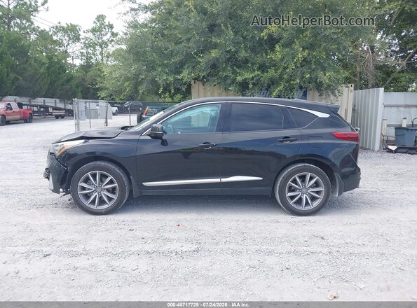 5J8TC1H50ML020474 2021 ACURA RDX Black Widok wnętrza 360 stopni