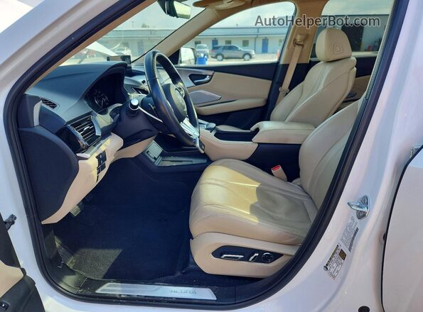 5J8TC1H50PL007843 2023 ACURA RDX White Вид салону спереду