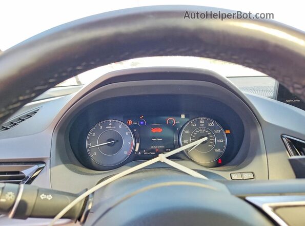 5J8TC1H50PL007843 2023 ACURA RDX White Вид щитка приладів