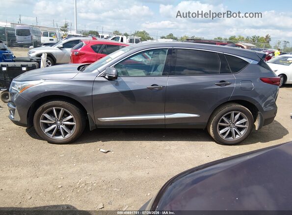5J8TC1H51ML001951 2021 ACURA RDX Gray Widok wnętrza 360 stopni