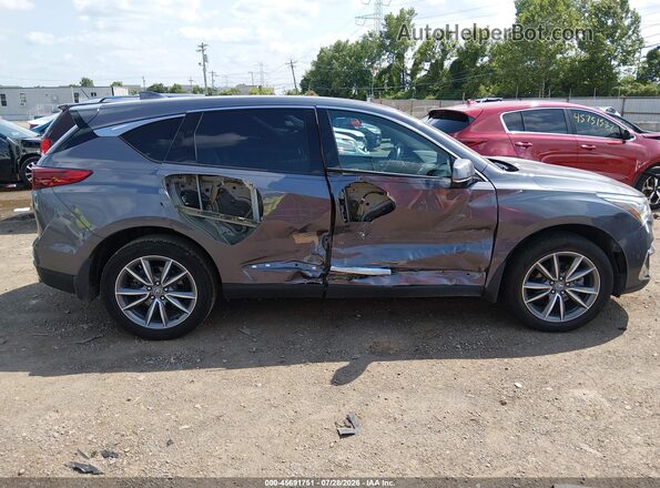 5J8TC1H51ML001951 2021 ACURA RDX Gray Widok wnętrza z tyłu