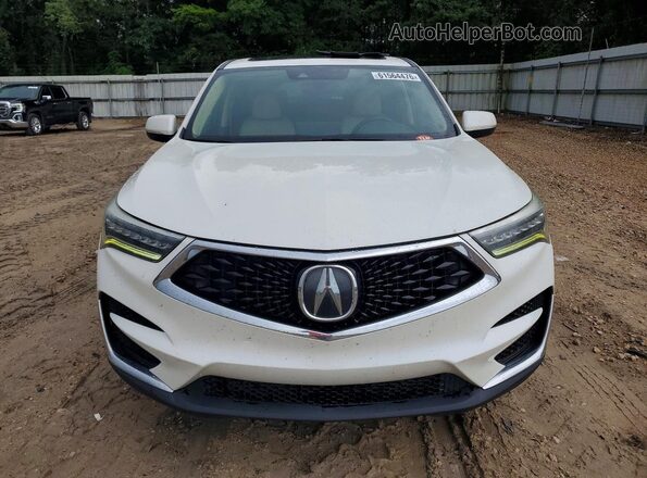 5J8TC1H52KL010879 2019 ACURA RDX White Widok z przodu