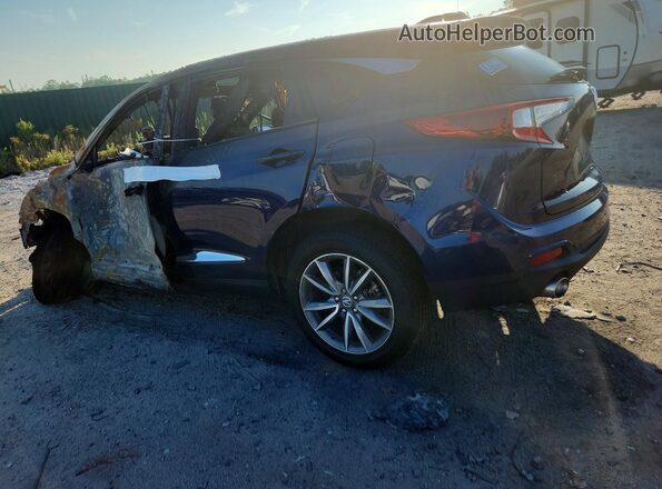 5J8TC1H52KL025656 2019 ACURA RDX Blue უკანა მარცხენა