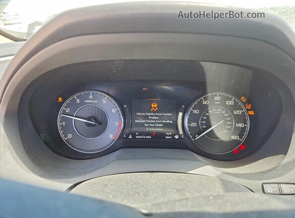 5J8TC1H52ML008312 2021 ACURA RDX White Vista del cuadro de instrumentos