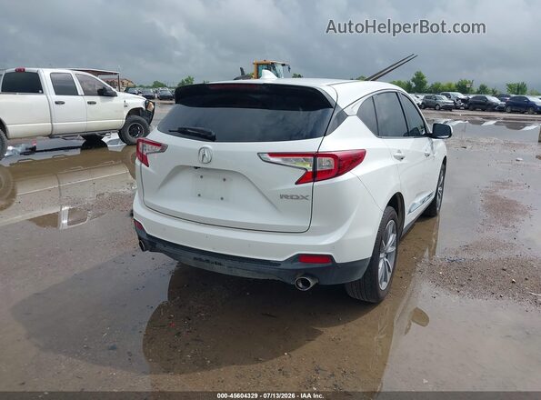 5J8TC1H55LL006553 2020 ACURA RDX White Trasero derecho