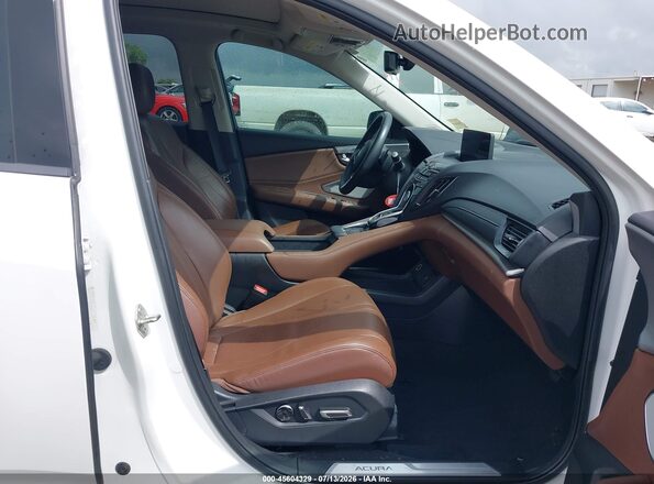 5J8TC1H55LL006553 2020 ACURA RDX White Vista interior delantera