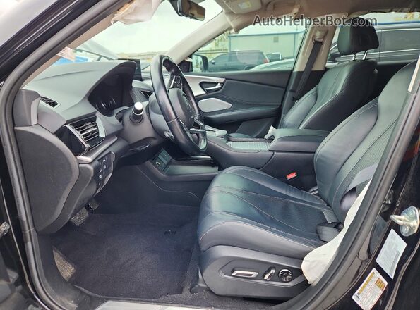 5J8TC1H57ML004403 2021 ACURA RDX Black Widok wnętrza z przodu