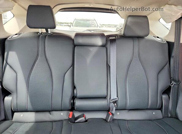 5J8TC1H57ML004403 2021 ACURA RDX Black Widok tylnych siedzeń