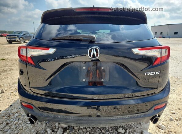 5J8TC1H58KL010739 2019 ACURA RDX Black Вид ззаду