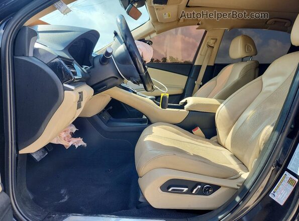 5J8TC1H58KL010739 2019 ACURA RDX Black Вид салону спереду