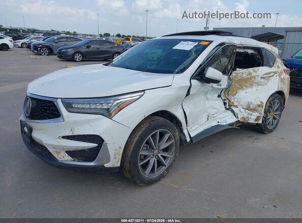 5J8TC1H58ML008475 2021 ACURA RDX Белый Передняя левая четверть