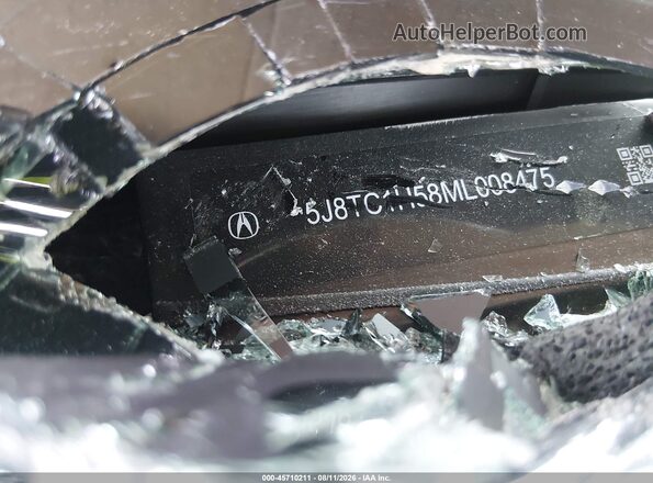 5J8TC1H58ML008475 2021 ACURA RDX Белый Вид подкапотного пространства