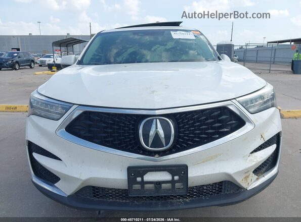 5J8TC1H58ML008475 2021 ACURA RDX Белый Вид щитка приборов