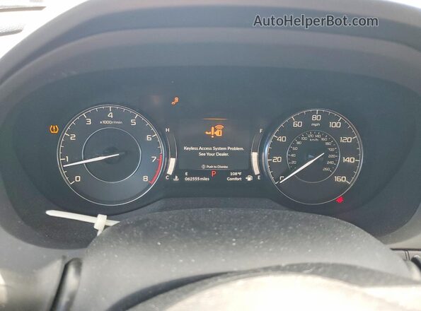 5J8TC1H59ML007352 2021 ACURA RDX Charcoal Սարքավորումների վահանակի տեսք
