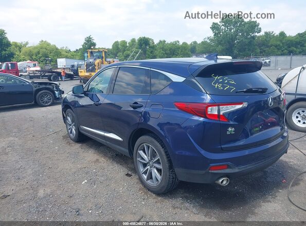 5J8TC1H5XLL000280 2020 ACURA RDX Синий Задняя левая четверть
