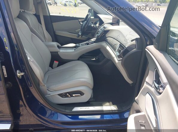 5J8TC1H5XLL000280 2020 ACURA RDX Синий Вид салона спереди