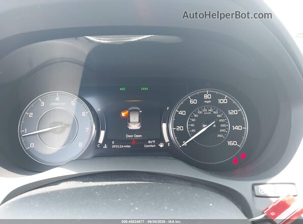 5J8TC1H5XLL000280 2020 ACURA RDX Синий Вид задних сидений