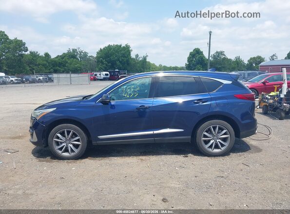 5J8TC1H5XLL000280 2020 ACURA RDX Синий Панорамный вид салона 360°