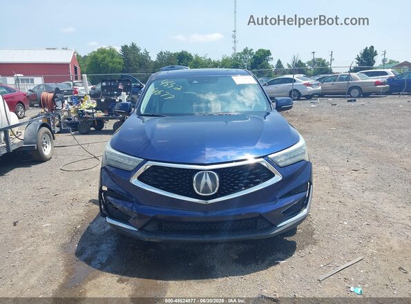 5J8TC1H5XLL000280 2020 ACURA RDX Синий Вид щитка приборов