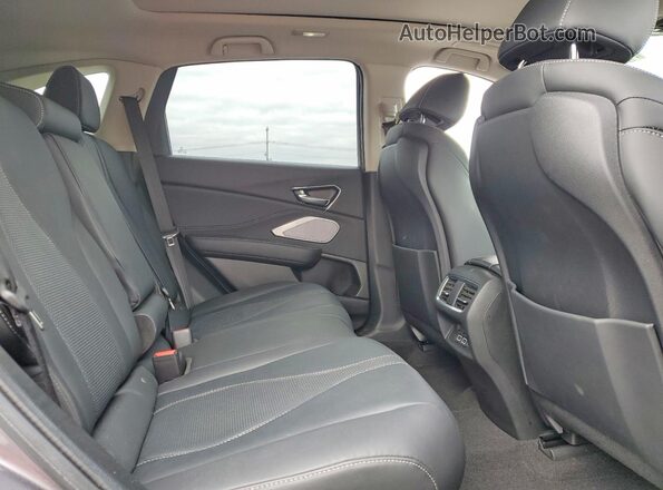 5J8TC1H5XML005626 2021 ACURA RDX Black Rear interior view