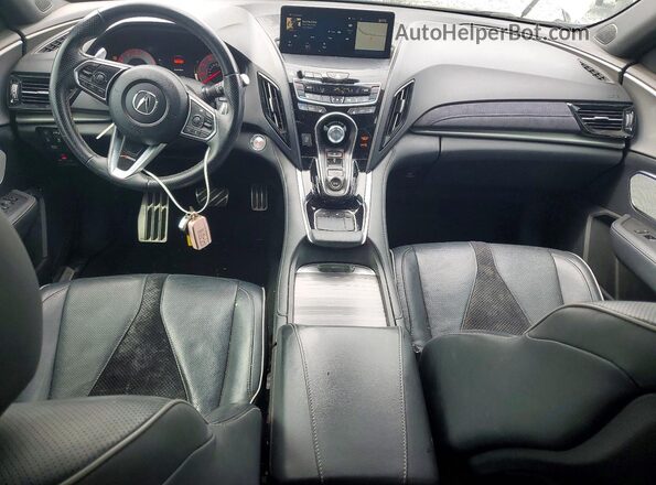 5J8TC1H60LL012236 2020 ACURA RDX White Dashboard view