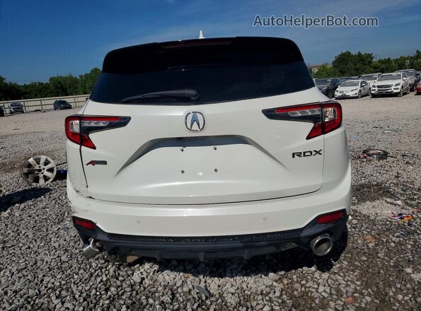 5J8TC1H63ML013334 2021 ACURA RDX White Հետևի տեսք